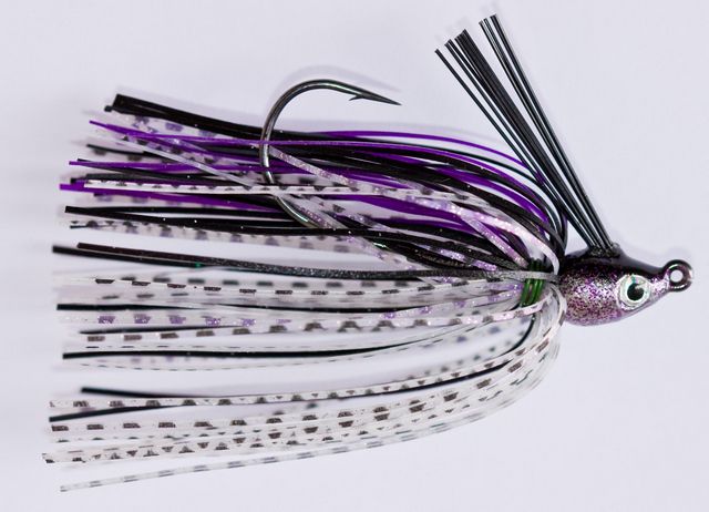 Swim Jig Dark Purple Shad